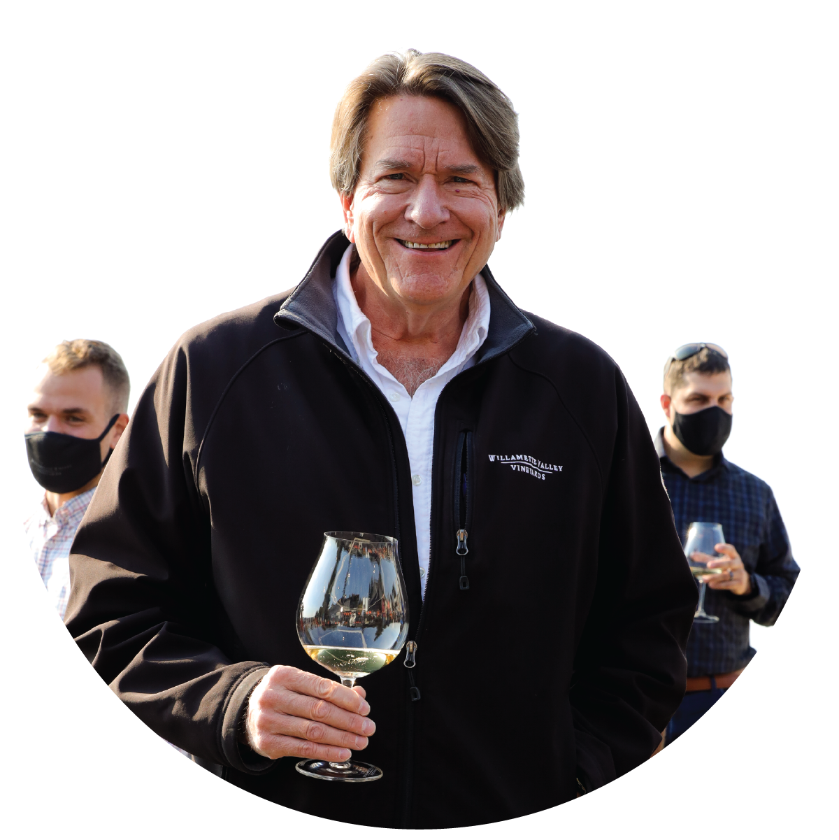 Founder of Willamette Valley Vineyards, Jim Bernau