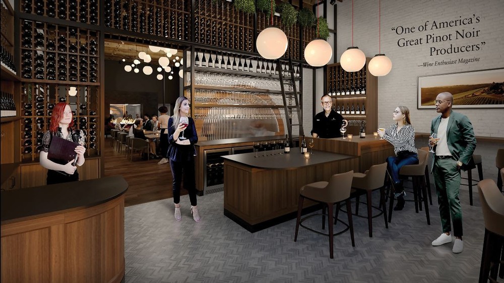 Bend, OR Tasting Room and Restaurant Mock Up