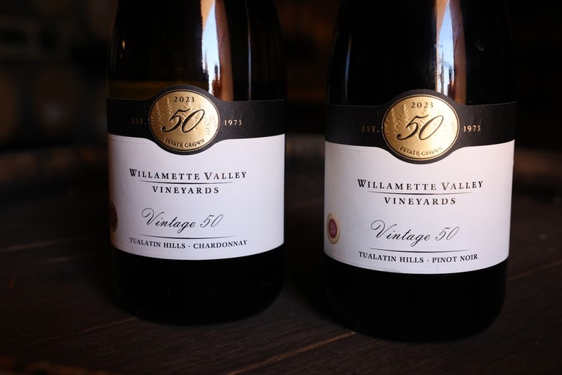 Vintage 50 Chardonnay and Pinot Noir