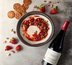 Nicole Krill virtual cooking class recipe with Willamette wine