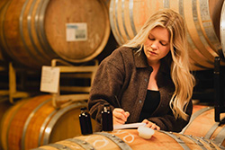 Alexis Doyle, winemaking