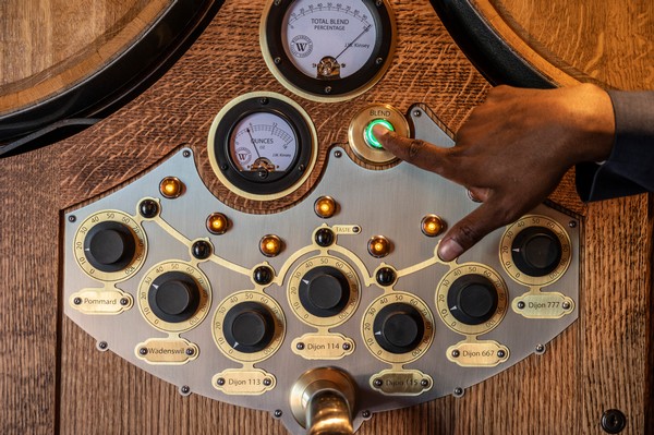 Control Panel for Willamette Valley Vineyards Pinot Noir Clonal Blending System
