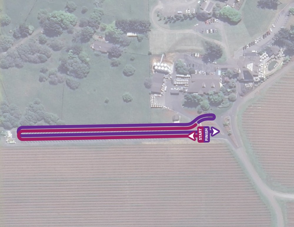 Run Willamette Kids 1k Race Course Map - Salem Hills