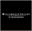 Willamette Valley Vineyards logo on black