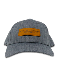 WVV Logo Hat with Leather Patch