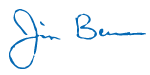 Jim Bernau signature