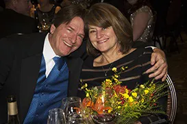 Jim and Jan at fundraiser dinner