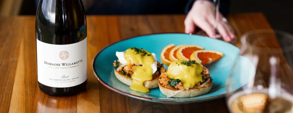 Easter Weekend Brunch plate