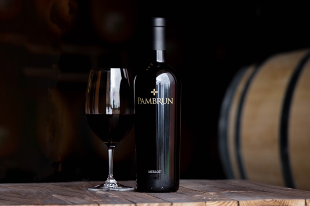 Bottle shot of Pambrun Merlot