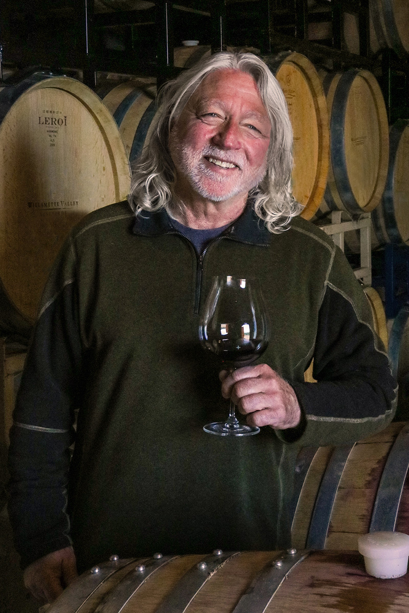 Terry Culton, Director of Winemaking & Vineyards at Willamette Valley Vineyards.